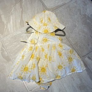 H & M sundress and hat. 12 months